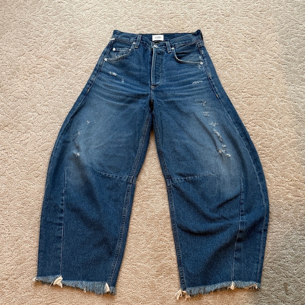 Citizens Of Humanity Dark Blue Flare Jeans